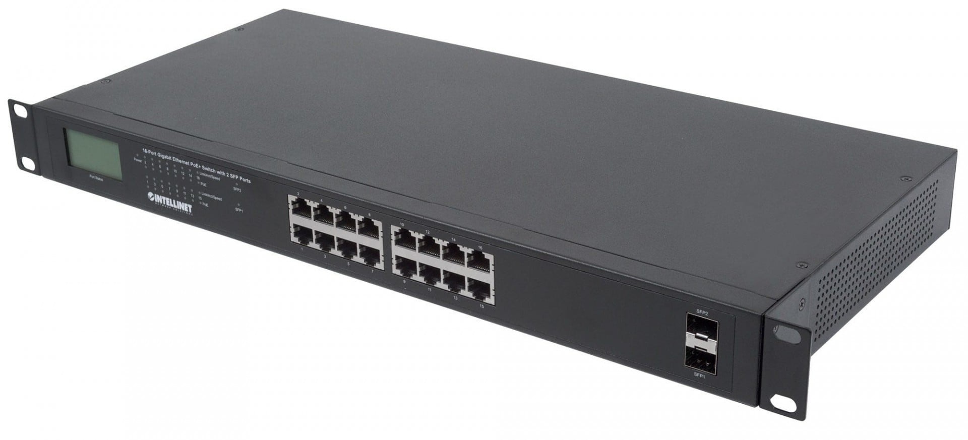 INTELLINET Intellinet 561259 switch di rete Non gestito Gigabit Ethernet (10/100/1000) Supporto Power over Ethernet (PoE) Nero - RETI | TecnoCARE.net Sabaudia, Latina, Terracina, San Felice Circeo e Pontinia
