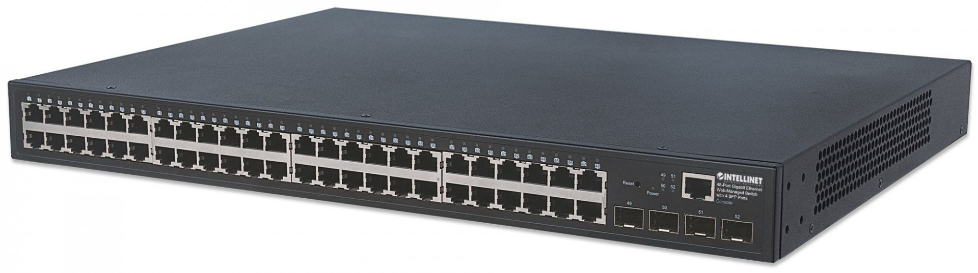 INTELLINET Intellinet 561334 Switch Gigabit 10/100/1000 48 SFP - RETI | TecnoCARE.net Sabaudia, Latina, Terracina, San Felice Circeo e Pontinia