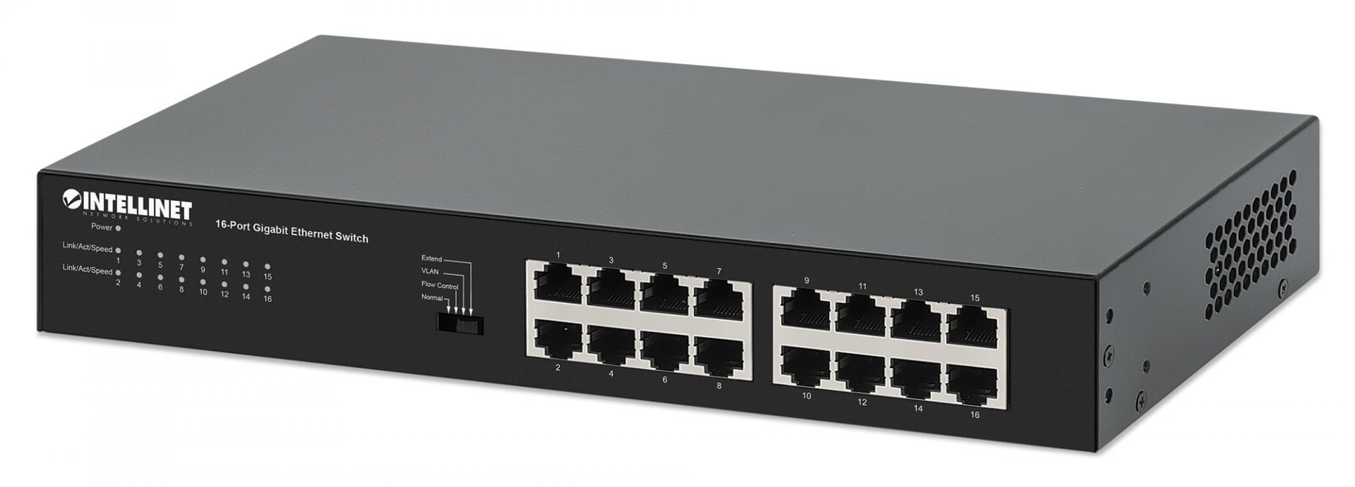 INTELLINET Intellinet 561815 Switch Gigabit 10/100/1000 16 - RETI | TecnoCARE.net Sabaudia, Latina, Terracina, San Felice Circeo e Pontinia