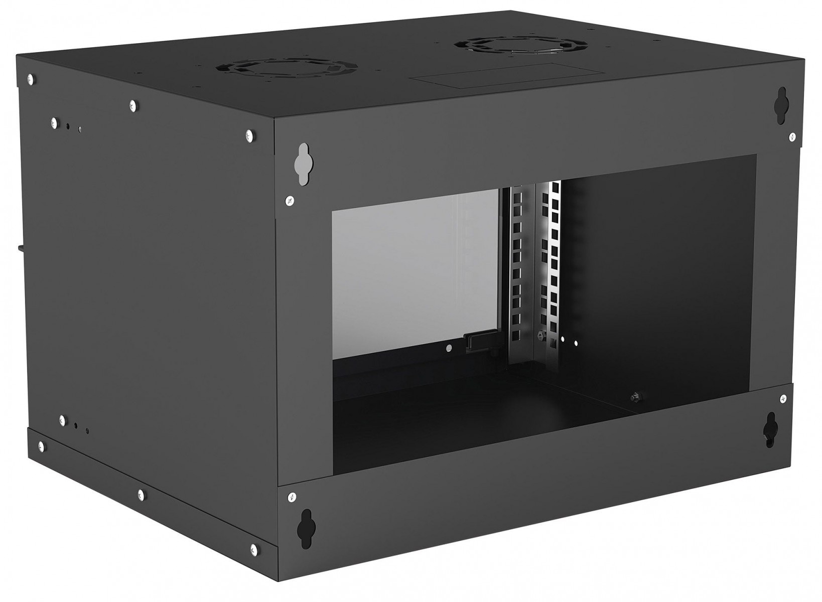 INTELLINET Intellinet 714143 Armadio a muro 6U 54/40 nero piatto - COMPONENTI | TecnoCARE.net Sabaudia, Latina, Terracina, San Felice Circeo e Pontinia