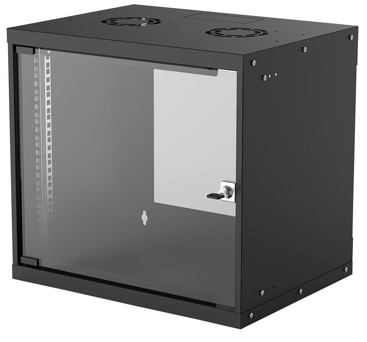 INTELLINET Intellinet 714174 Armadio a muro 9U 54/40 nero piatto - COMPONENTI | TecnoCARE.net Sabaudia, Latina, Terracina, San Felice Circeo e Pontinia