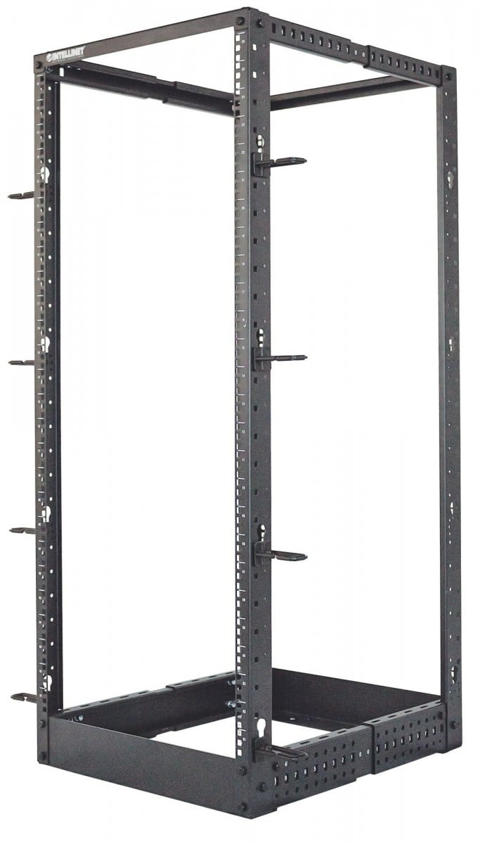 INTELLINET Intellinet 714242 rack 26U Rack indipendenti Nero - COMPONENTI | TecnoCARE.net Sabaudia, Latina, Terracina, San Felice Circeo e Pontinia