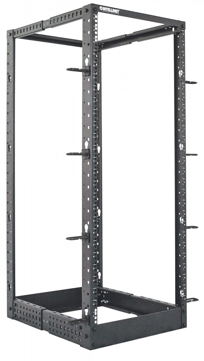 INTELLINET Intellinet 714242 rack 26U Rack indipendenti Nero - COMPONENTI | TecnoCARE.net Sabaudia, Latina, Terracina, San Felice Circeo e Pontinia