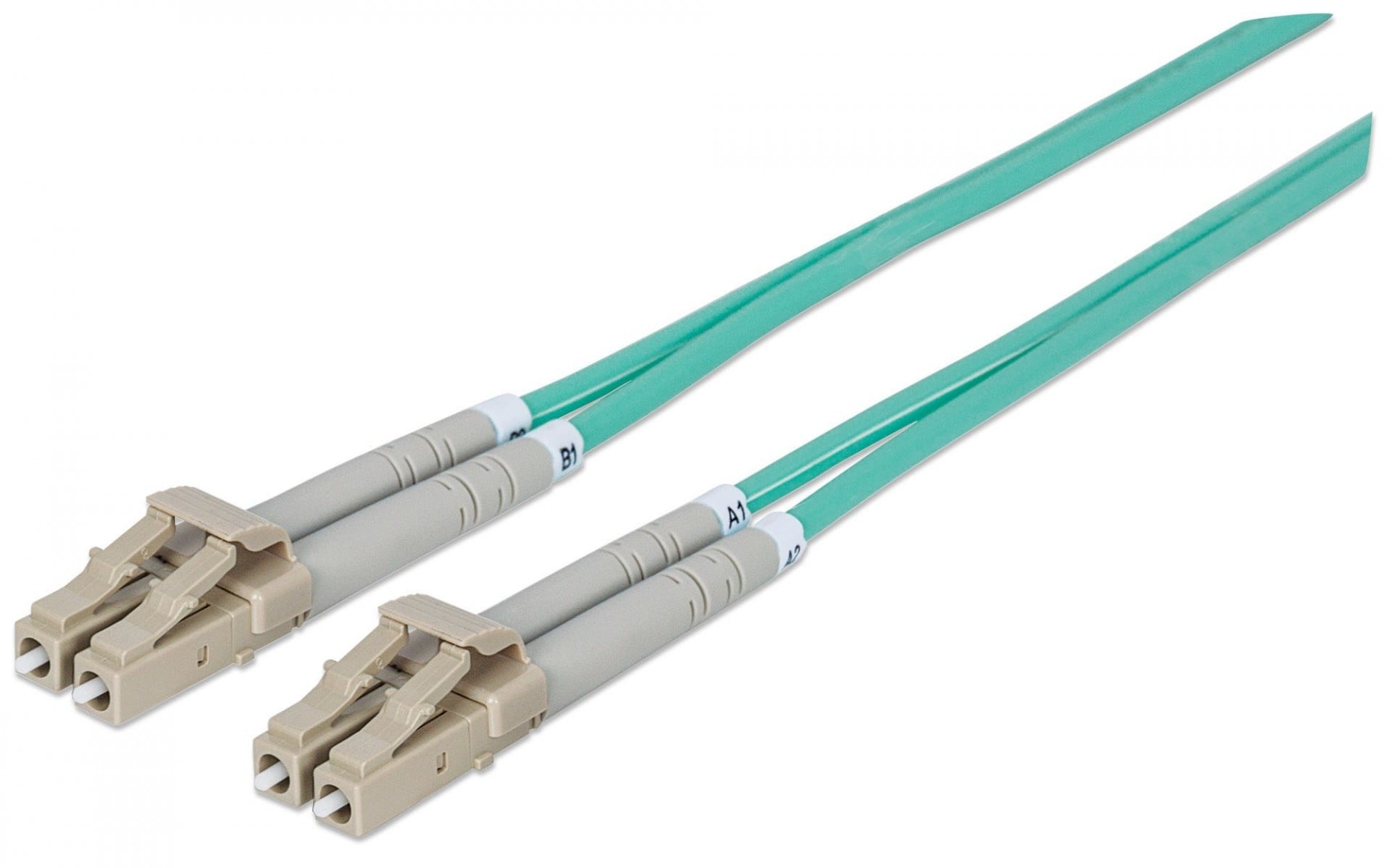 INTELLINET Intellinet 750066 cavo a fibre ottiche 3 m LC OM3 Colore acqua - CAVI PER COMPUTER E PERIFERICHE | TecnoCARE.net Sabaudia, Latina, Terracina, San Felice Circeo e Pontinia
