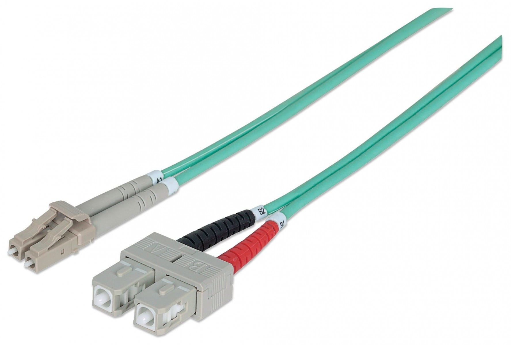 INTELLINET Intellinet 750165 cavo a fibre ottiche 3 m LC SC OM3 Colore acqua - CAVI PER COMPUTER E PERIFERICHE | TecnoCARE.net Sabaudia, Latina, Terracina, San Felice Circeo e Pontinia