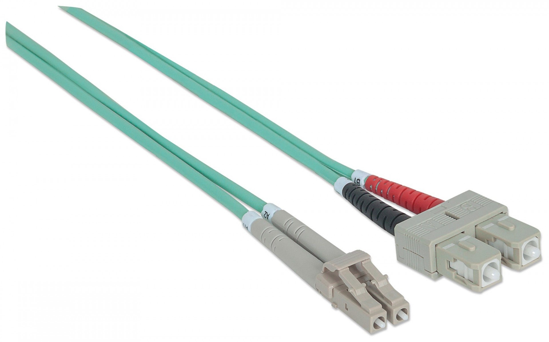 INTELLINET Intellinet 750165 cavo a fibre ottiche 3 m LC SC OM3 Colore acqua - CAVI PER COMPUTER E PERIFERICHE | TecnoCARE.net Sabaudia, Latina, Terracina, San Felice Circeo e Pontinia