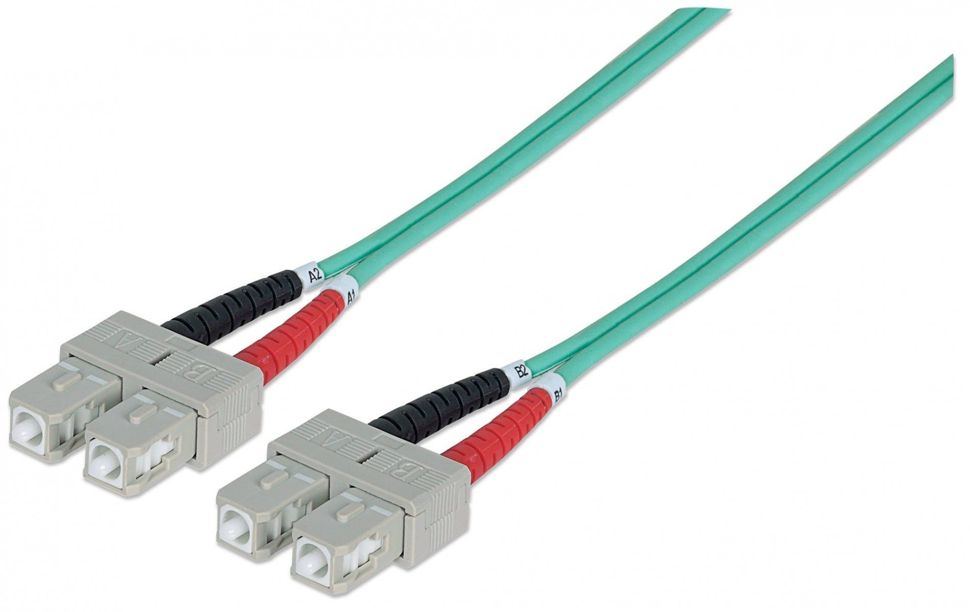 INTELLINET Intellinet 750844 cavo a fibre ottiche 5 m SC OM3 Colore acqua - CAVI PER COMPUTER E PERIFERICHE | TecnoCARE.net Sabaudia, Latina, Terracina, San Felice Circeo e Pontinia