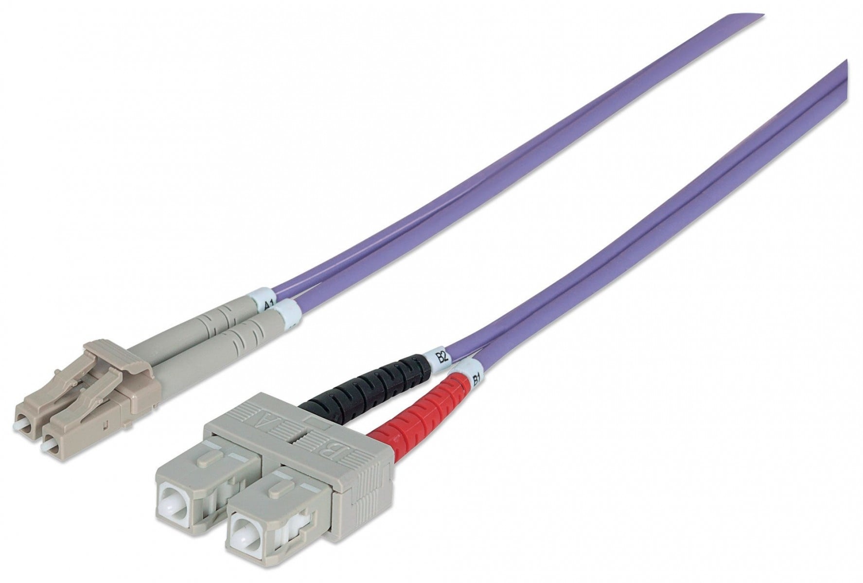 INTELLINET Intellinet 750929 cavo a fibre ottiche 2 m LC SC OM4 Viola - CAVI PER COMPUTER E PERIFERICHE | TecnoCARE.net Sabaudia, Latina, Terracina, San Felice Circeo e Pontinia