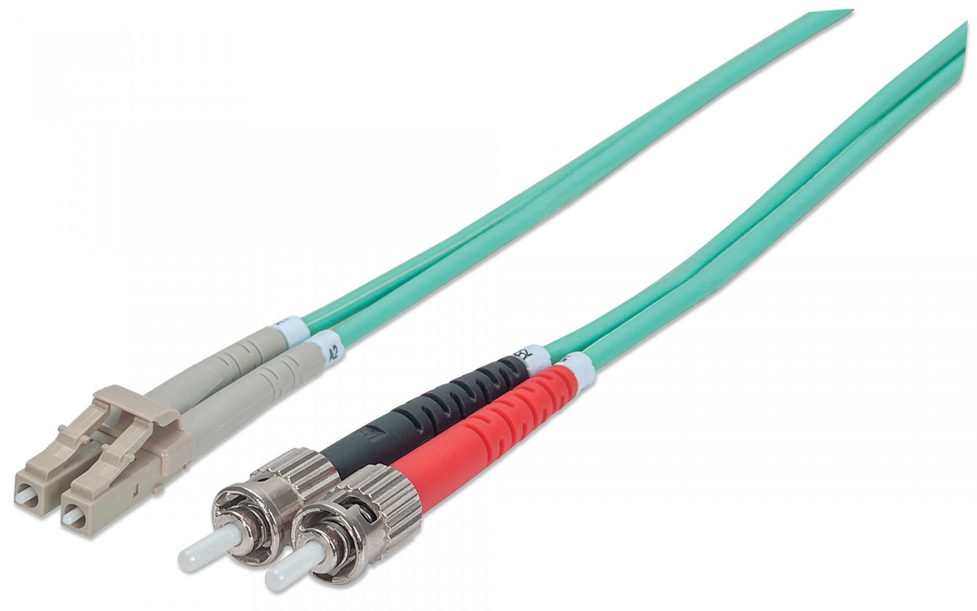 INTELLINET Intellinet 751117 cavo a fibre ottiche 1 m ST LC OM3 Colore acqua - CAVI PER COMPUTER E PERIFERICHE | TecnoCARE.net Sabaudia, Latina, Terracina, San Felice Circeo e Pontinia