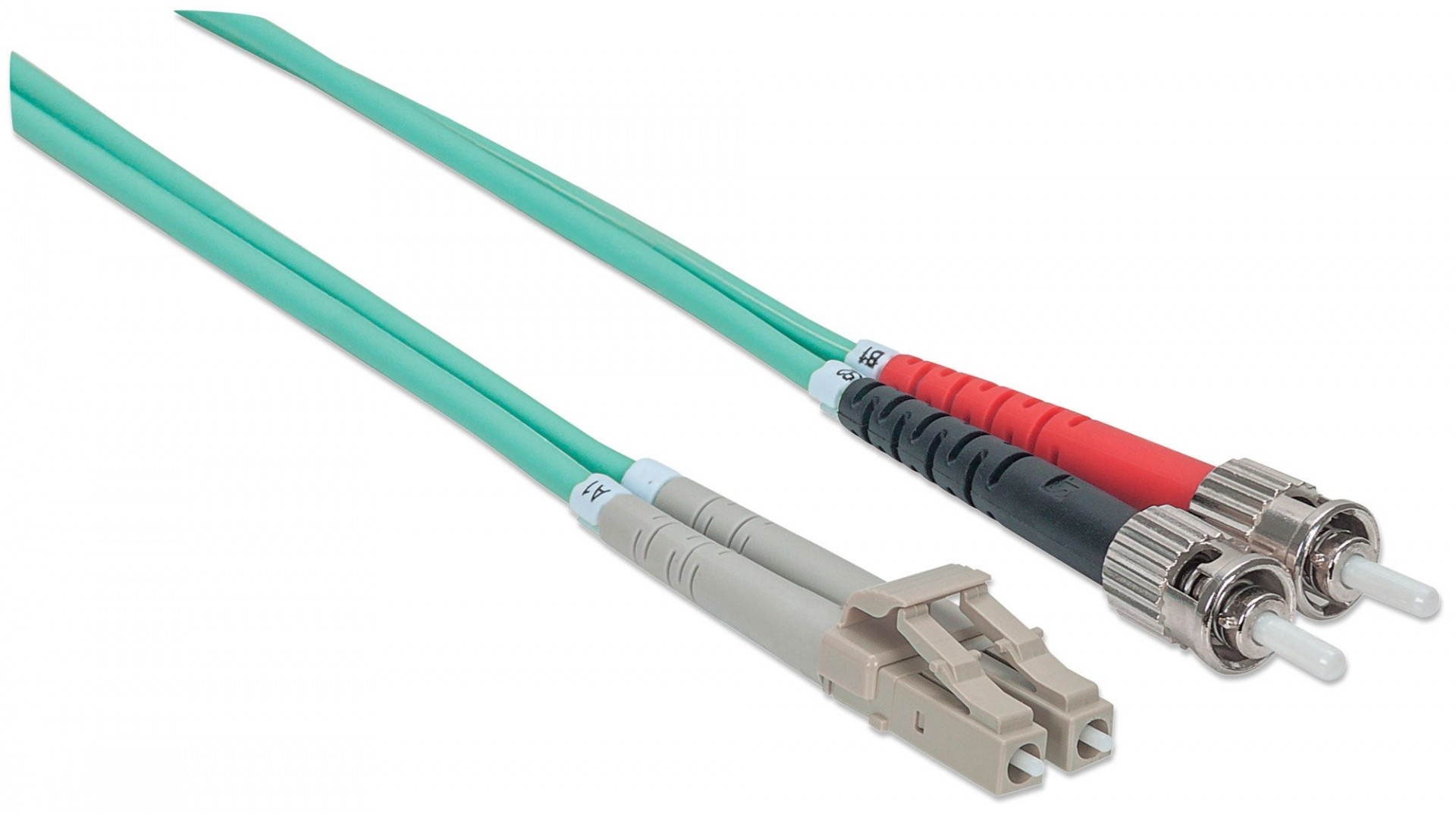 INTELLINET Intellinet 751117 cavo a fibre ottiche 1 m ST LC OM3 Colore acqua - CAVI PER COMPUTER E PERIFERICHE | TecnoCARE.net Sabaudia, Latina, Terracina, San Felice Circeo e Pontinia