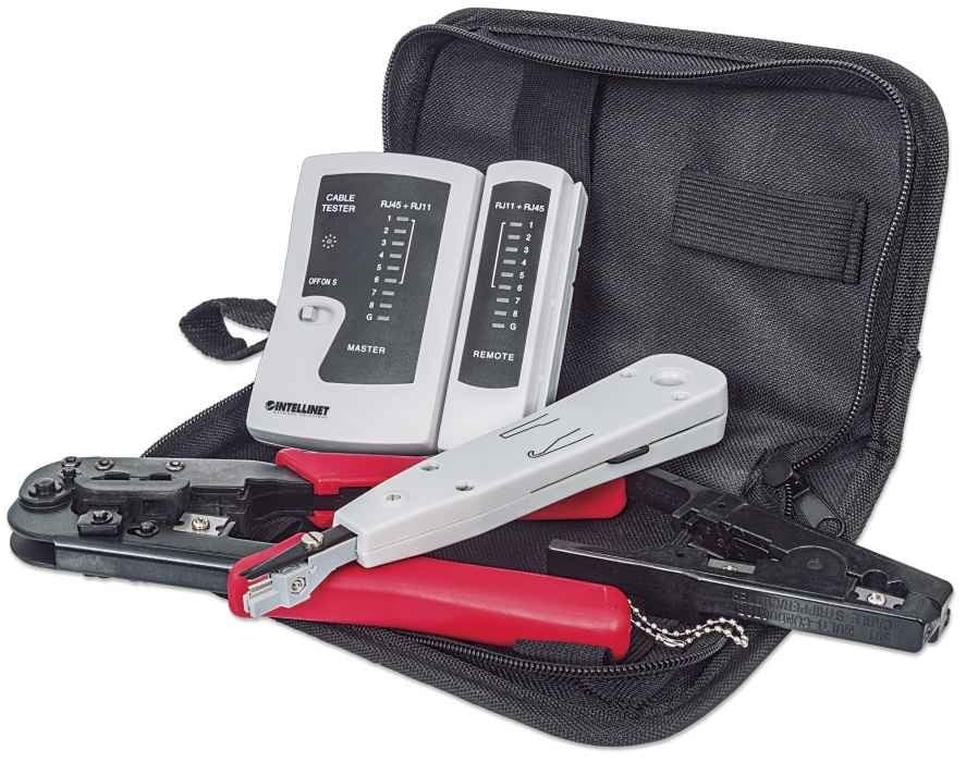 INTELLINET Intellinet 780070 kit di utensili per la preparazione del cavo Nero - BATTERIE E ALIMENTATORI | TecnoCARE.net Sabaudia, Latina, Terracina, San Felice Circeo e Pontinia