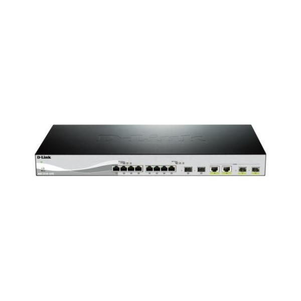 D-LINK D-LINK SWITCH 12 PORTE INCLUDING 8X10GIGA 2X10G SFP+ 2XSFP+ 19 RACKMOUNT - SWITCH E HUB | TecnoCARE.net Sabaudia, Latina, Terracina, San Felice Circeo e Pontinia