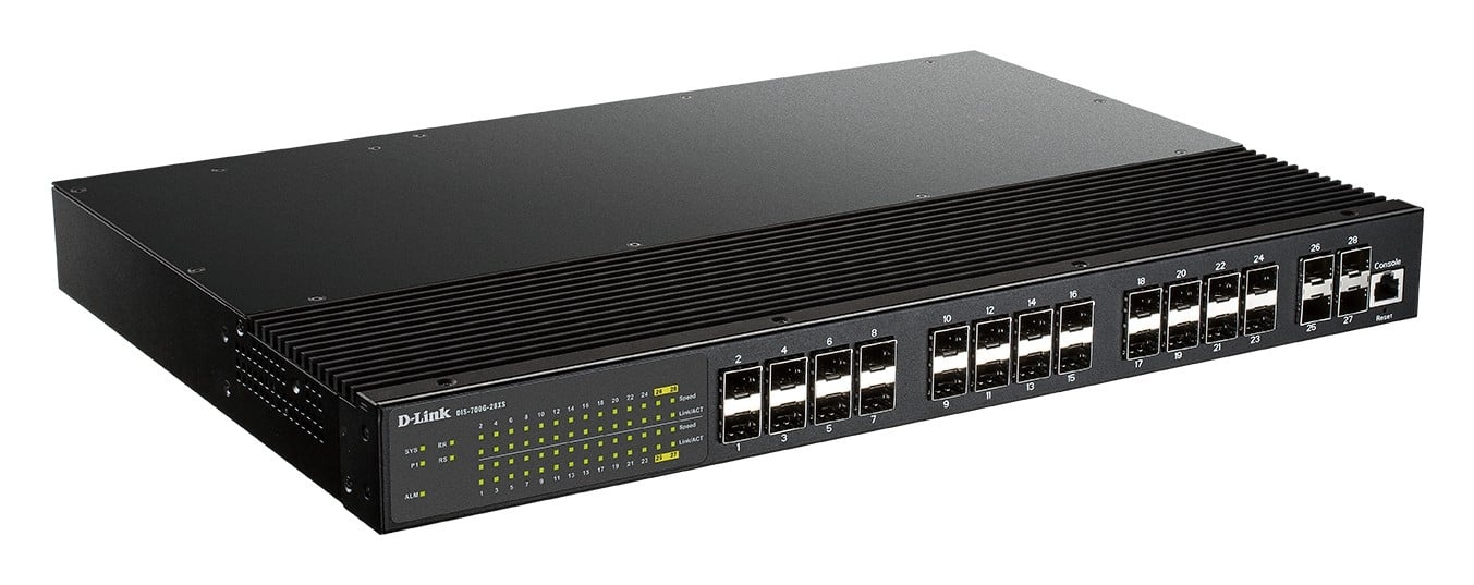 D-LINK D-Link DIS-700G-28XS switch di rete Gestito L2+ 1U Nero - RETI | TecnoCARE.net Sabaudia, Latina, Terracina, San Felice Circeo e Pontinia