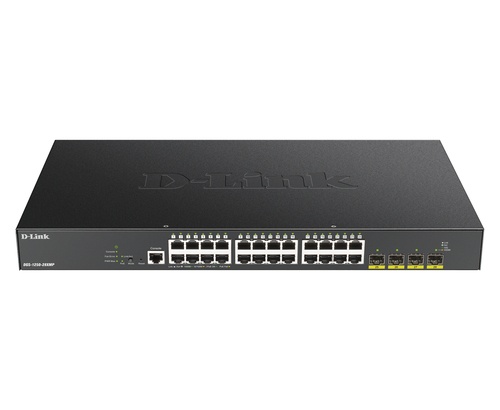 D-LINK D-Link DGS-1250-28XMP switch di rete Gestito L3 Gigabit Ethernet (10/100/1000) Supporto Power over Ethernet (PoE) Nero - RETI | TecnoCARE.net Sabaudia, Latina, Terracina, San Felice Circeo e Pontinia