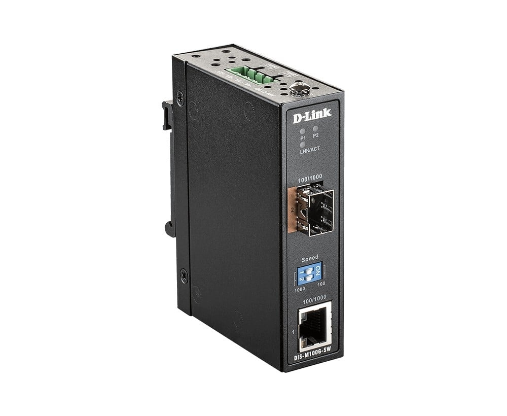 D-LINK D-Link DIS-M100G-SW convertitore multimediale di rete 4000 Mbit/s Modalità multipla, Modalità singola Nero - RETI | TecnoCARE.net Sabaudia, Latina, Terracina, San Felice Circeo e Pontinia