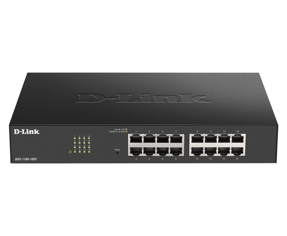 D-LINK D-Link DGS-1100-24PV2 switch di rete Gestito Gigabit Ethernet (10/100/1000) Supporto Power over Ethernet (PoE) Nero - RETI | TecnoCARE.net Sabaudia, Latina, Terracina, San Felice Circeo e Pontinia