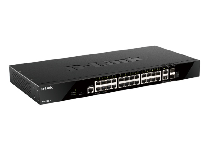 D-LINK D-Link DGS-1520-28 switch di rete Gestito L3 10G Ethernet (100/1000/10000) 1U Nero - RETI | TecnoCARE.net Sabaudia, Latina, Terracina, San Felice Circeo e Pontinia