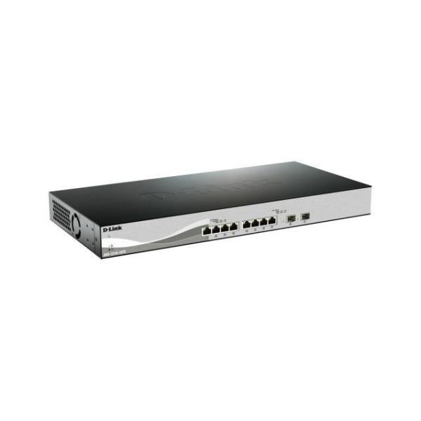 D-LINK D-Link DXS-1210-10TS Gestito L2/L3 10G Ethernet (100/1000/10000) 1U Nero, Argento - RETI | TecnoCARE.net Sabaudia, Latina, Terracina, San Felice Circeo e Pontinia