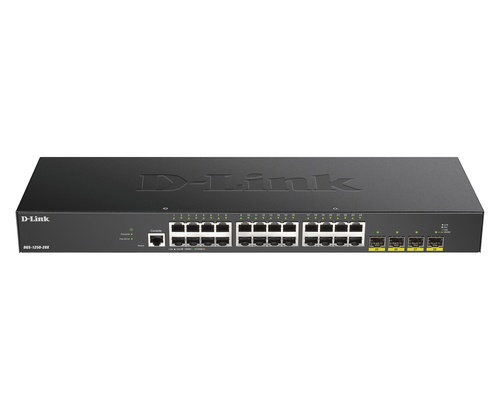 D-LINK D-Link DGS-1250-28X/E 24-port Gigabit Smart Managed Switch with 4x 10G SFP+ ports - RETI | TecnoCARE.net Sabaudia, Latina, Terracina, San Felice Circeo e Pontinia