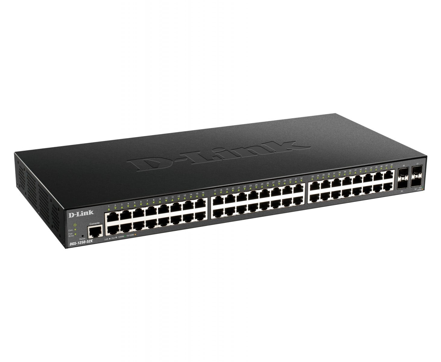 D-LINK D-Link DGS-1250-52X/E 48-port Gigabit Smart Managed Switch with 4x 10G SFP+ ports - RETI | TecnoCARE.net Sabaudia, Latina, Terracina, San Felice Circeo e Pontinia