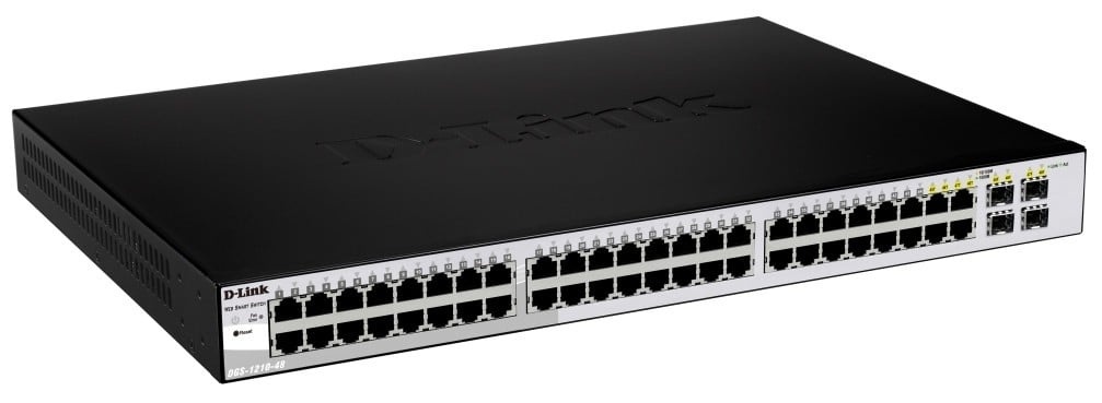 D-LINK D-Link DGS-1210-48/E 48-Port Layer2 Smart Managed Gigabit Switch dlink green 3.0 44x 10/100/1000Mbit/s TP RJ-45 Port4x Combo 10/100/1000Mbit/s - RETI | TecnoCARE.net Sabaudia, Latina, Terracina, San Felice Circeo e Pontinia