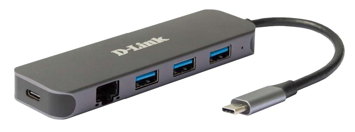 D-LINK D-Link DUB-2334 replicatore di porte e docking station per laptop Cablato USB tipo-C Grigio - PC | TecnoCARE.net Sabaudia, Latina, Terracina, San Felice Circeo e Pontinia