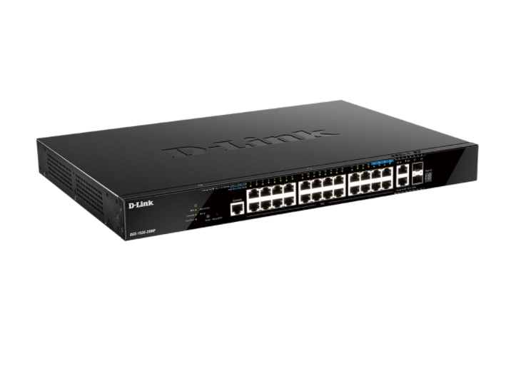 D-LINK D-LINK SWITCH 28 PORTE DI CUI 20 PORTE GE POE + 4 PORTE 2.5 GE POE + 2 10GE PORTE + 2 SFP+, SMART MANAGED - SWITCH E HUB | TecnoCARE.net Sabaudia, Latina, Terracina, San Felice Circeo e Pontinia
