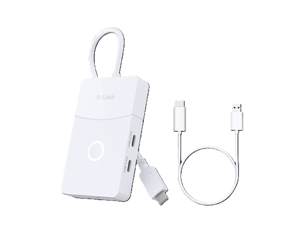 D-LINK D-LINK HUB 5-IN-1 USB-C  WITH WIRELESS HDMI - HUB USB | TecnoCARE.net Sabaudia, Latina, Terracina, San Felice Circeo e Pontinia