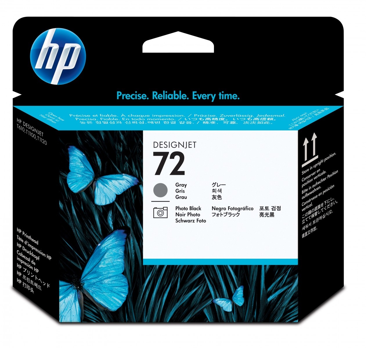 HP HP TESTINA DI STAMPA GRIGIO / NERO FOTO HP N.72 - CONSUMABILI PLOTTER | TecnoCARE.net Sabaudia, Latina, Terracina, San Felice Circeo e Pontinia