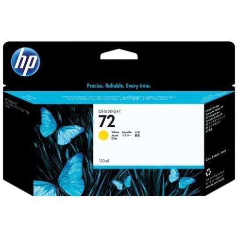 HP HP CART INK 72 GIALLO VIVERA 130 ML PER PLOTTER 1100/T610 - CONSUMABILI PLOTTER | TecnoCARE.net Sabaudia, Latina, Terracina, San Felice Circeo e Pontinia