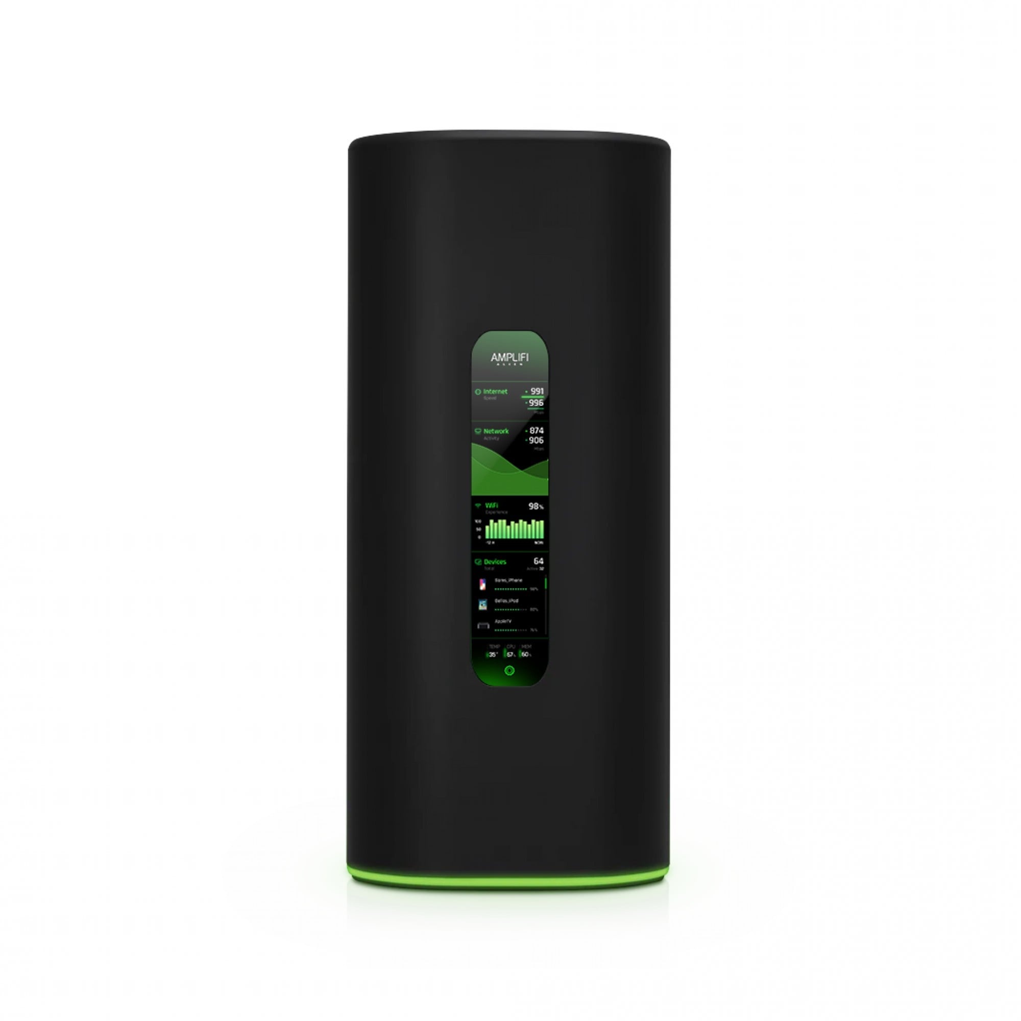 UBIQUITI Ubiquiti AFI-ALN-R AmpliFi Alien router wireless Gigabit Ethernet Dual-band (2.4 GHz/5 GHz) 5G Nero, Verde - RETI | TecnoCARE.net Sabaudia, Latina, Terracina, San Felice Circeo e Pontinia