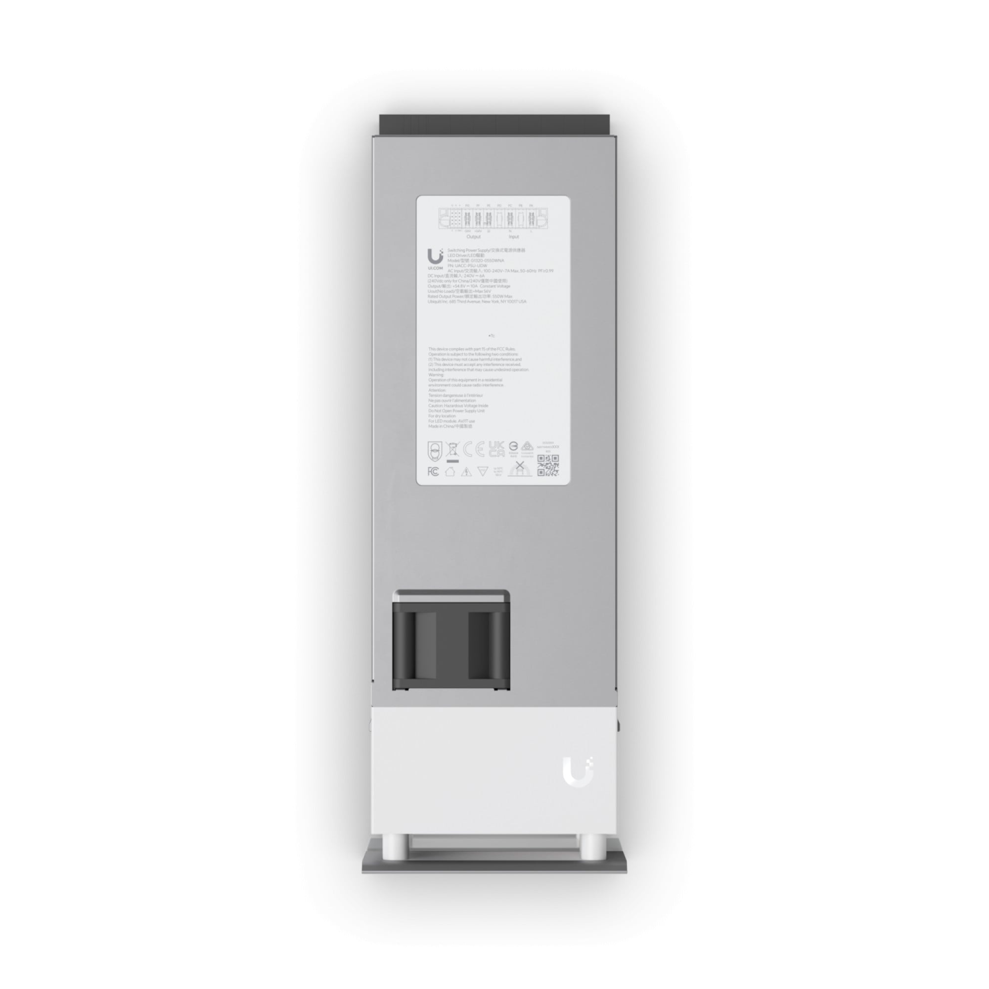 UBIQUITI Ubiquiti UACC-PSU-UDW Modulo di alimentazione DreamWall 550W per l'espansione della capacità di alimentazione PoE e ridondanza. - RETI | TecnoCARE.net Sabaudia, Latina, Terracina, San Felice Circeo e Pontinia