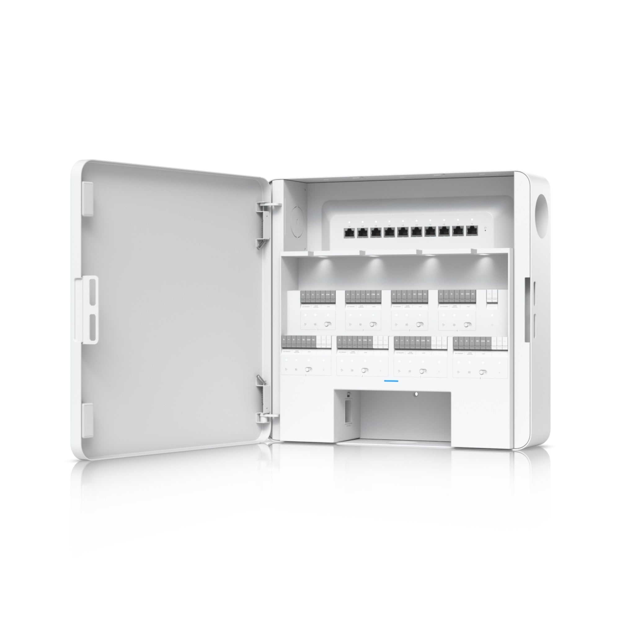 UBIQUITI Ubiquiti EAH-8 Hub di accesso di livello enterprise con controllo di ingresso e uscita per otto porte. - ACCESSO E CONTROLLO | TecnoCARE.net Sabaudia, Latina, Terracina, San Felice Circeo e Pontinia