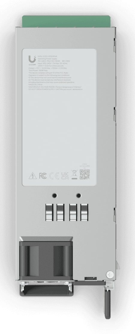 UBIQUITI Ubiquiti UACC-PSU-12V-150W Modulo di Alimentazione Hot-Swappable - BATTERIE E ALIMENTATORI | TecnoCARE.net Sabaudia, Latina, Terracina, San Felice Circeo e Pontinia