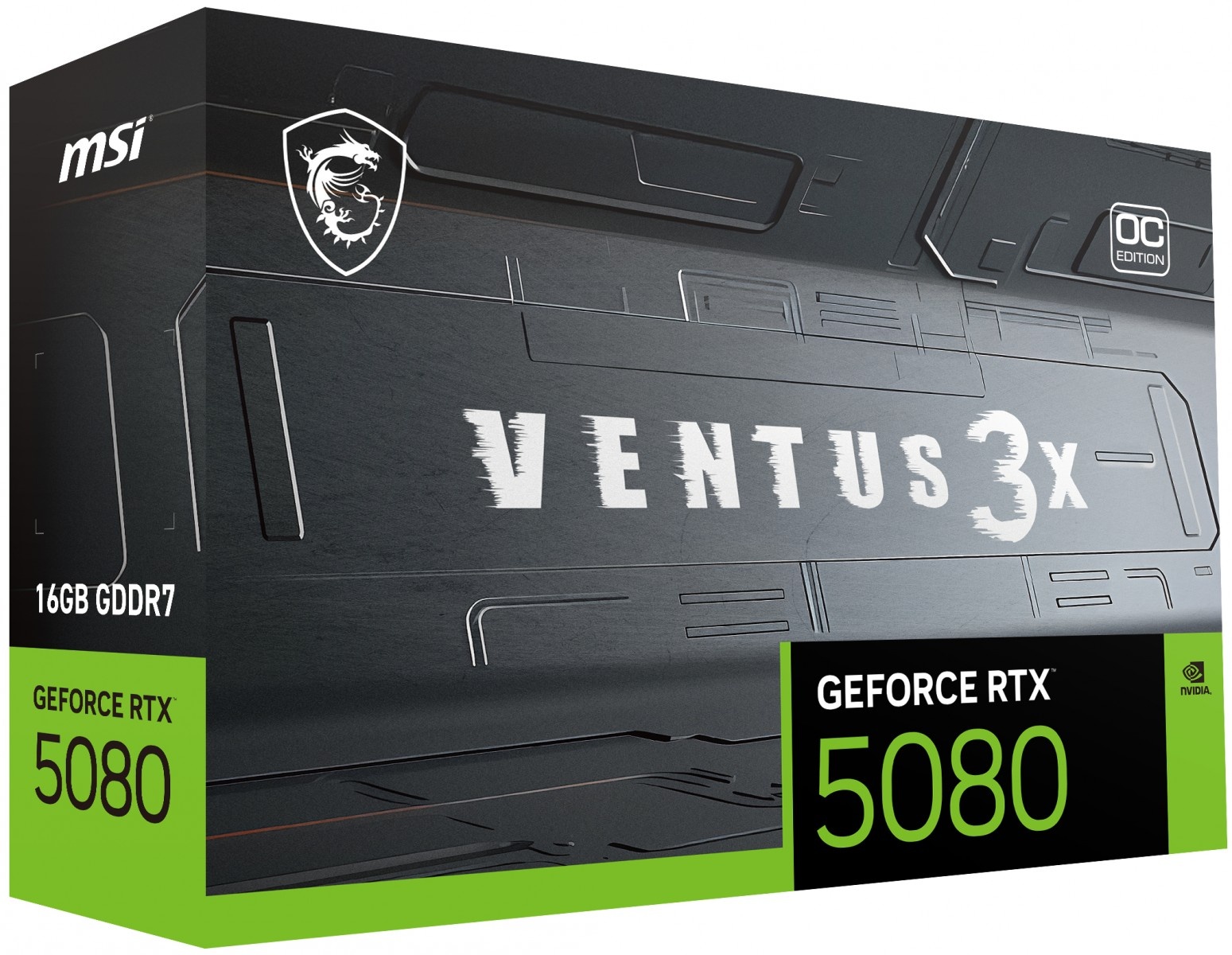 MSI MSI GeForce RTX 5080 Ventus 3X OC 16GB GDDR7 DLSS4 - COMPONENTI | TecnoCARE.net Sabaudia, Latina, Terracina, San Felice Circeo e Pontinia