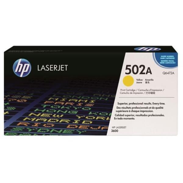 HP HP Cartuccia Toner originale giallo LaserJet 502A - STAMPANTI E SCANNER | TecnoCARE.net Sabaudia, Latina, Terracina, San Felice Circeo e Pontinia