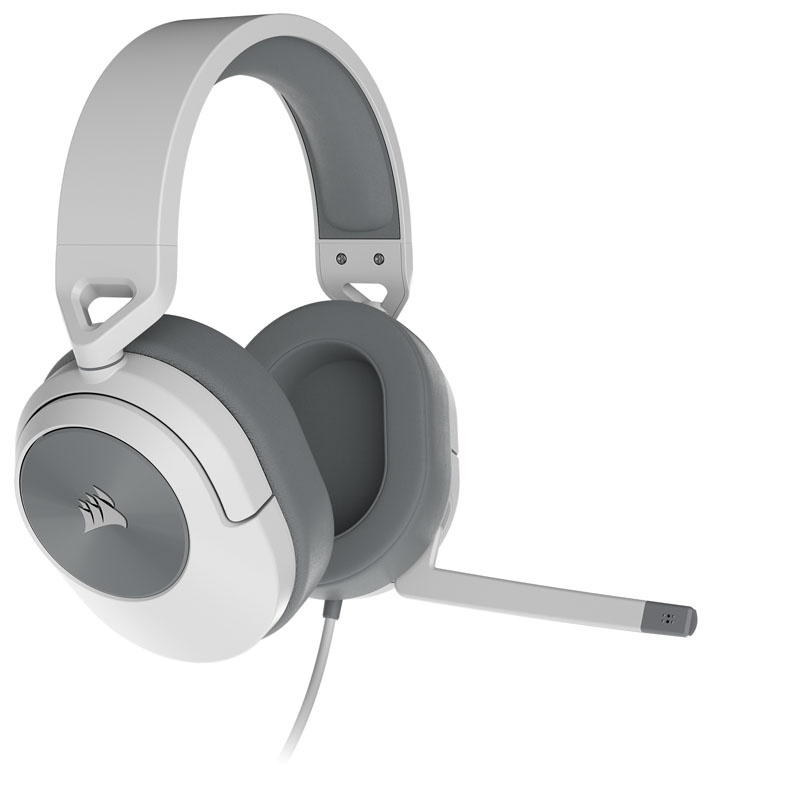 CORSAIR Corsair HS55 Headset Surround - Bianco - ACCESSORI GAMING | TecnoCARE.net Sabaudia, Latina, Terracina, San Felice Circeo e Pontinia