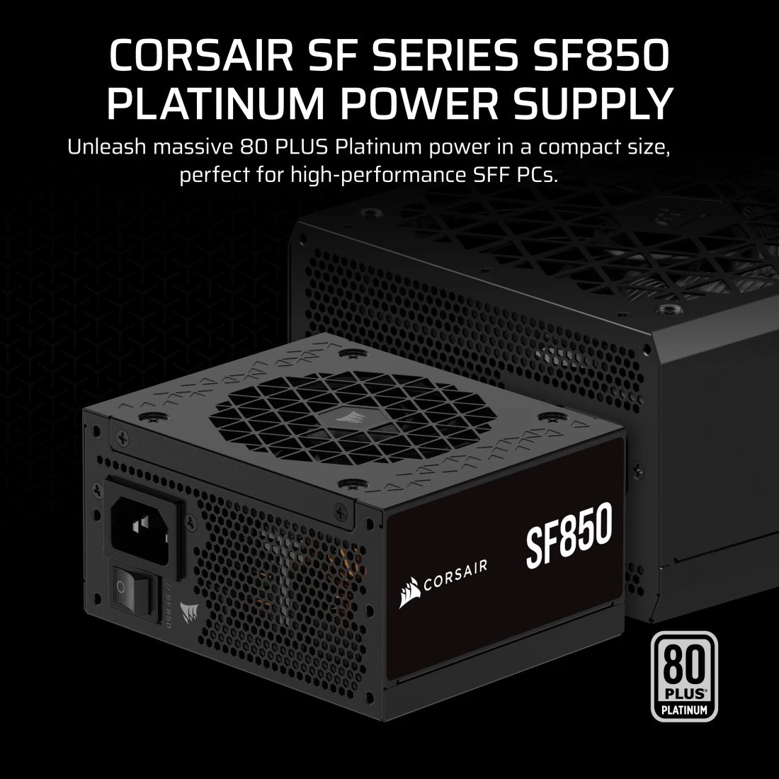 CORSAIR Corsair SF Series CP-9020256-EU alimentatore 850 W 24-pin ATX SFX Nero - BATTERIE E ALIMENTATORI | TecnoCARE.net Sabaudia, Latina, Terracina, San Felice Circeo e Pontinia