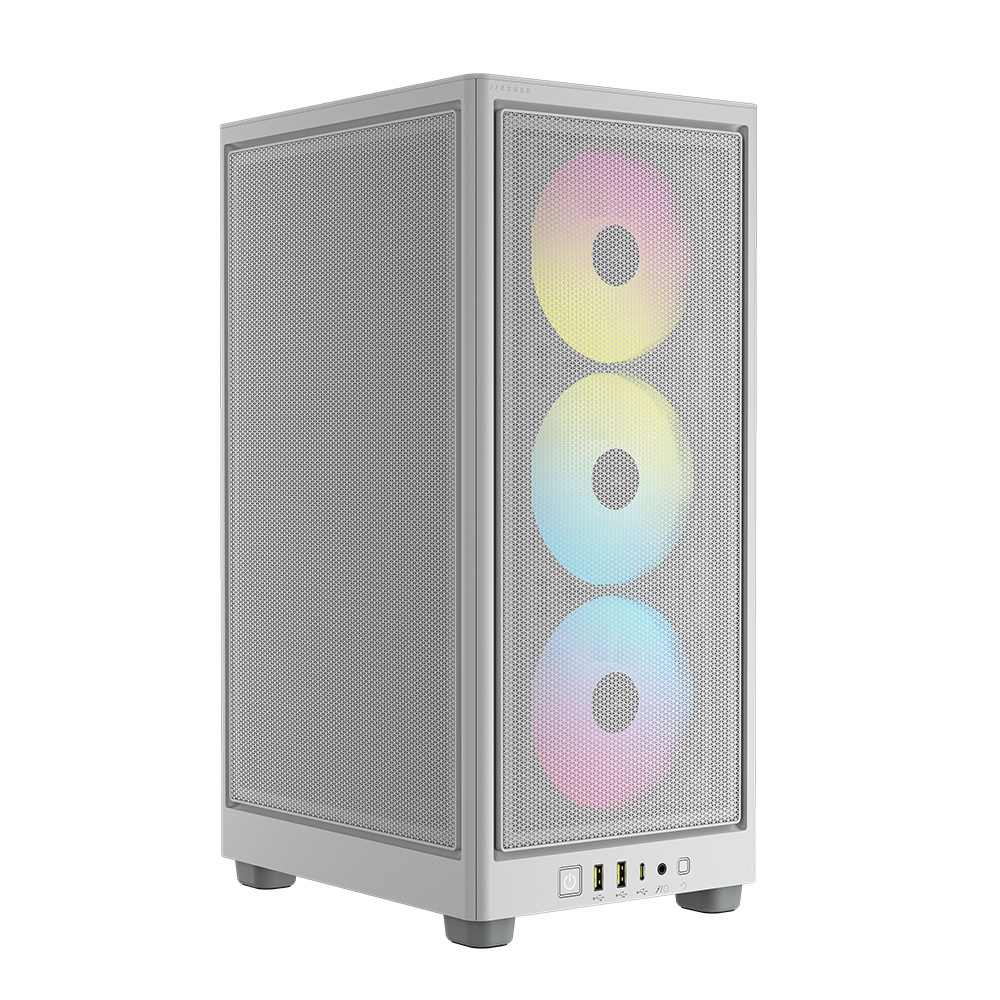 CORSAIR Corsair 2000D RGB Airflow, Mesh, Mini-ITX - Bianco - CASE | TecnoCARE.net Sabaudia, Latina, Terracina, San Felice Circeo e Pontinia