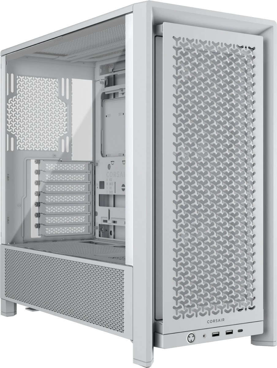 CORSAIR Corsair FRAME 4000D RS Midi Tower Bianco - COMPONENTI | TecnoCARE.net Sabaudia, Latina, Terracina, San Felice Circeo e Pontinia