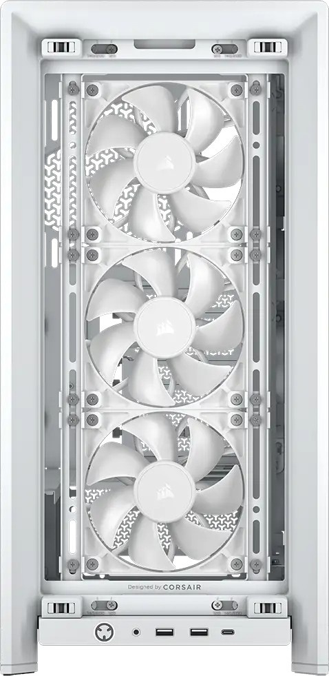 CORSAIR Corsair FRAME 4000D RS Midi Tower Bianco - COMPONENTI | TecnoCARE.net Sabaudia, Latina, Terracina, San Felice Circeo e Pontinia