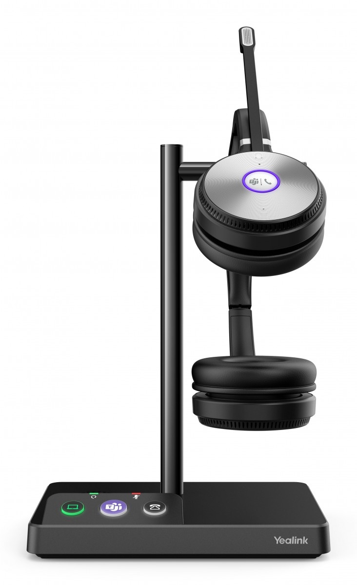 YEALINK Yealink WH62 Dual Teams Auricolare Wireless A Padiglione Ufficio Micro-USB Base di ricarica Nero - AUDIO E CUFFIE PORTATILI | TecnoCARE.net Sabaudia, Latina, Terracina, San Felice Circeo e Pontinia