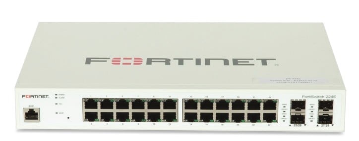 FORTINET Fortinet FS-224E switch di rete Gestito L2 Gigabit Ethernet (10/100/1000) 1U Bianco - RETI | TecnoCARE.net Sabaudia, Latina, Terracina, San Felice Circeo e Pontinia