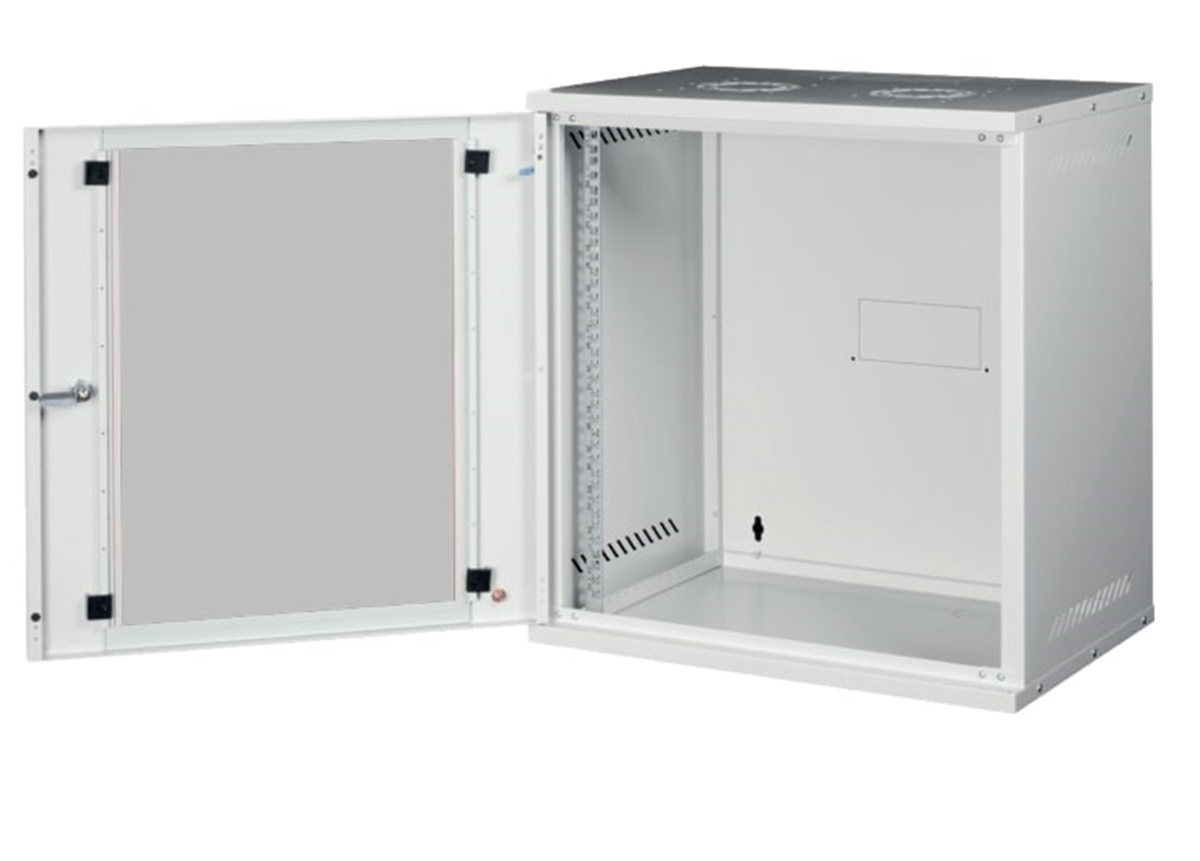 LINK ARMADIO RACK 19 A MURO 4U 19 (L) 542 mm (P) 400 mm COLORE GRIGIO DISASSEMBLATO - ARMADI RACK | TecnoCARE.net Sabaudia, Latina, Terracina, San Felice Circeo e Pontinia