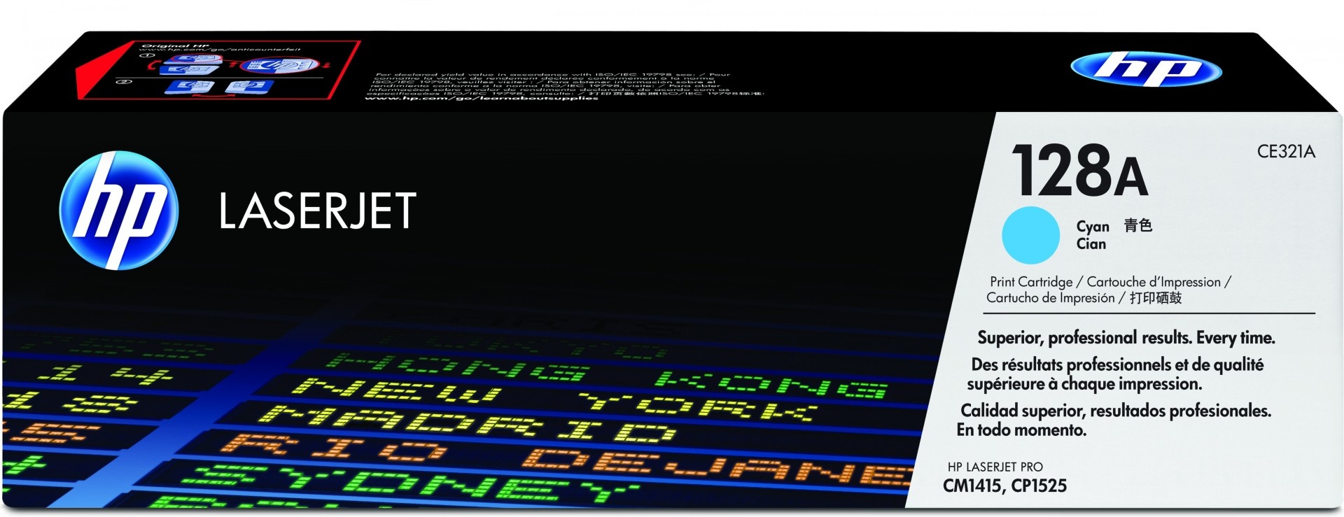 HP HP Cartuccia Toner originale ciano LaserJet 128A - STAMPANTI E SCANNER | TecnoCARE.net Sabaudia, Latina, Terracina, San Felice Circeo e Pontinia