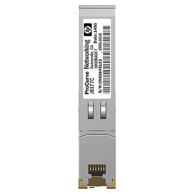 HPE HPE JD089B Networking X120 1G SFP RJ45 T Transceiver - RETI | TecnoCARE.net Sabaudia, Latina, Terracina, San Felice Circeo e Pontinia