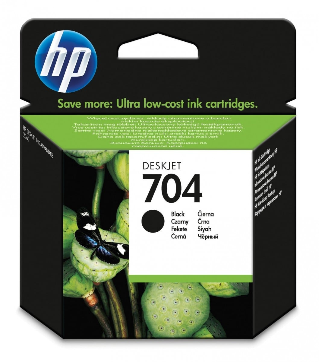 HP HP 704 Black Ink Cartridge cartuccia d'inchiostro 1 pz Originale Nero - STAMPANTI E SCANNER | TecnoCARE.net Sabaudia, Latina, Terracina, San Felice Circeo e Pontinia