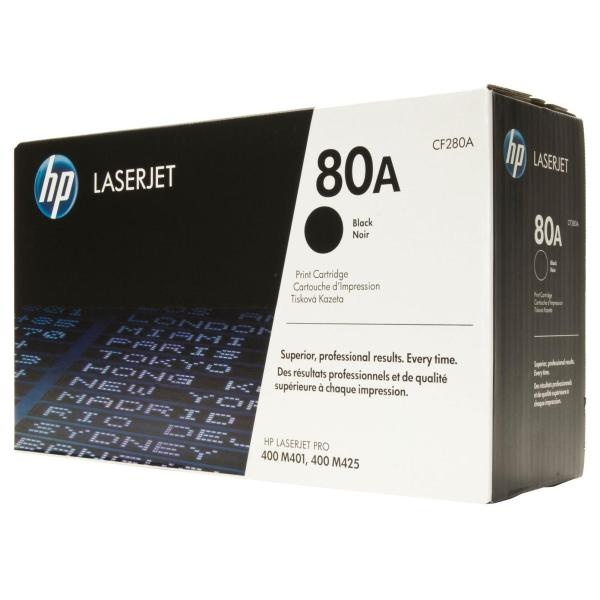 HP HP TONER NERO PER M401/M425 2700PAG, 80A - TONER LASER ALTA ROTAZIONE | TecnoCARE.net Sabaudia, Latina, Terracina, San Felice Circeo e Pontinia