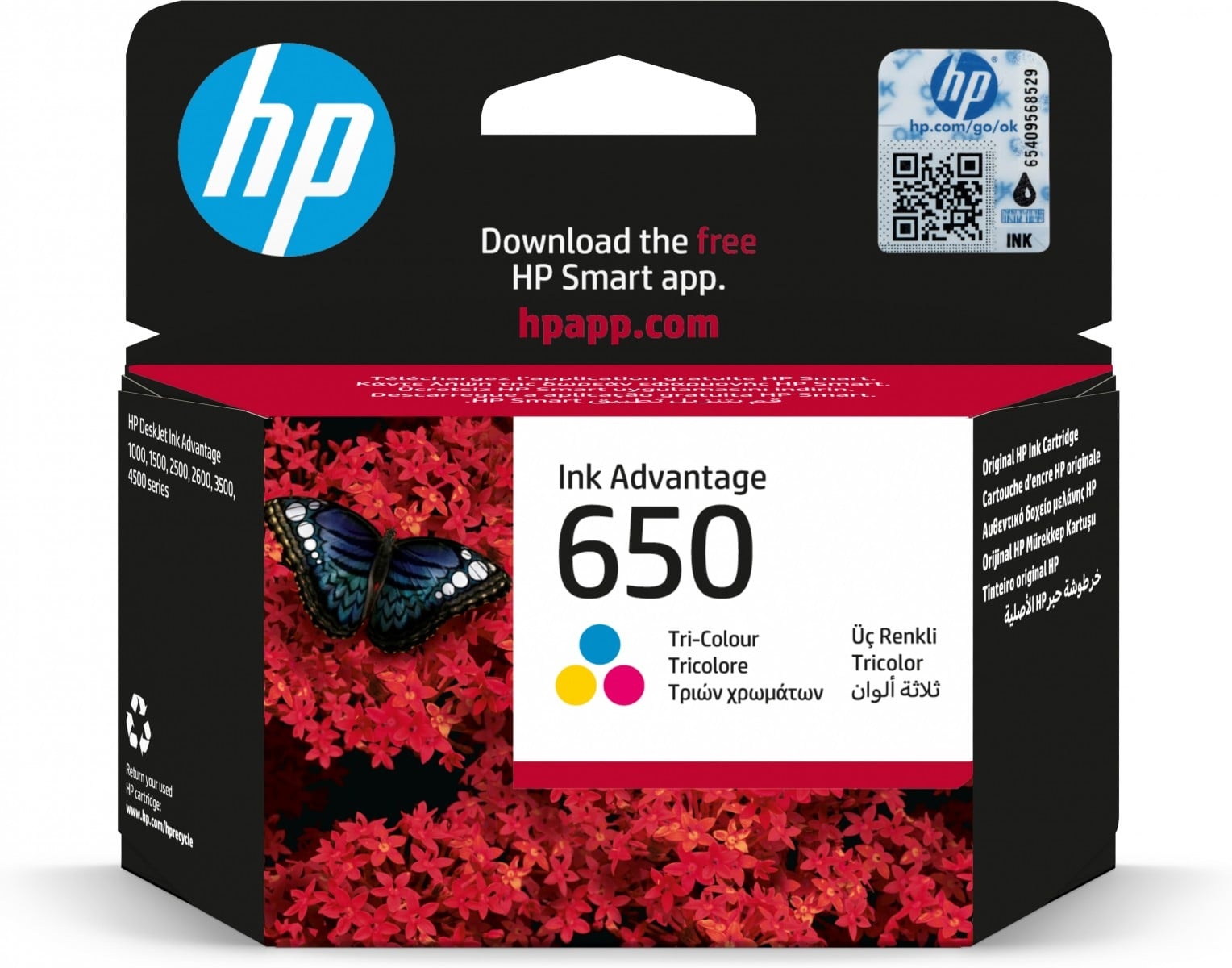 HP HP 650 Tri-color Original Ink Advantage Cartridge - STAMPANTI E SCANNER | TecnoCARE.net Sabaudia, Latina, Terracina, San Felice Circeo e Pontinia