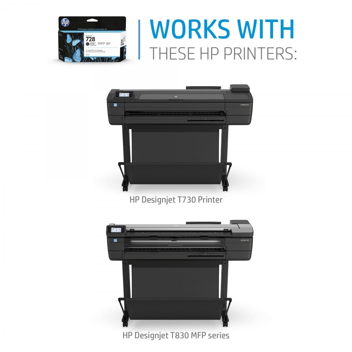 HP HP Cartuccia inchiostro giallo DesignJet 728, 130 ml - STAMPANTI E SCANNER | TecnoCARE.net Sabaudia, Latina, Terracina, San Felice Circeo e Pontinia